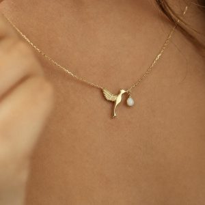 Collier mon colibris 🩷